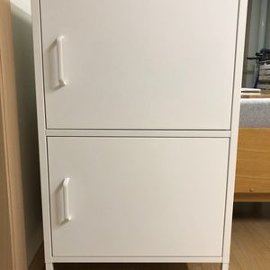 마켓비(market b) 2단 세로 수납함 팝니다