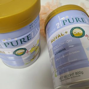 퓨어락 아기분유 2단계 수입분유 신생아분유