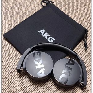 AKG Y50T 블루투스 헤드폰 블랙 + akg이어폰 서비스
