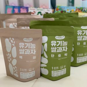 베베당 떡뻥 유기농 아기과자 쌀과자