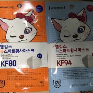 웰킵스 중형 -> 웰킵스 블랙 kf94 대형