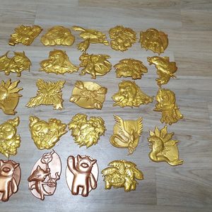 고무딱지151장. 황금딱지24장. 대왕딱지67장. 일반딱지60장