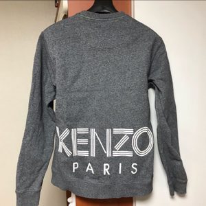 KENZO 겐조 파리스 빅로고 이니셜 맨투맨 S 남자 여자 긴팔