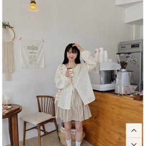 빈블 가디건나시세트 러브앤드팝 빈블 바온 아메카지