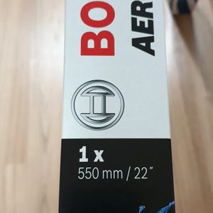 보쉬 에어로트윈 와이퍼 550mm 22인지