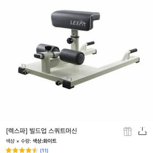 렉스파 빌드업 스쿼트 머신& 숀리 힙 스쿼트머신