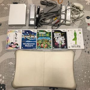 닌텐도 위 wii 타운으로놀러가요 동물의숲 wii피트 춤춰라메이드인와리오 wii스포츠리조트 저스트댄스2