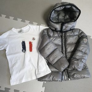 몽클레어키즈 다운점퍼+몽클레어티