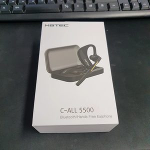 MGTEC 무선 마이크 헤드셋 C-CALL 500 / 블루투스 무선이어폰 무선헤드셋 무선마이크 버즈 에어팟 프로