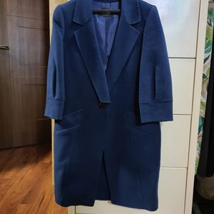네이비코트 울코트 앙고라코트