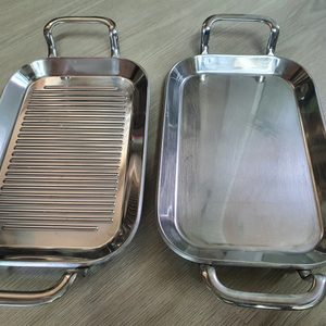 스사모 사각 서빙팬 프라이팬 스텐 프라이팬