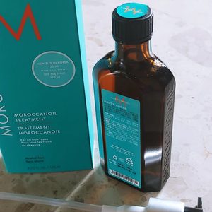 모로칸오일 125ml 새상품 / 최저가 / 펌프 포함 /헤어 트리트먼트 / 아르간 오일 에센스