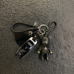 (새상품) 베어브릭 포포베 크롬하츠 브릭 차키 키링 홀더