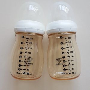 유미젖병 260ml, 유미젖병 160ml, 젖꼭지 1단계, 젖병집게