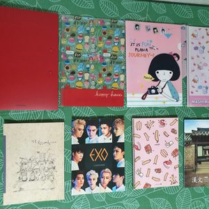 화일이랑 줄공책 한문공책 팝니다