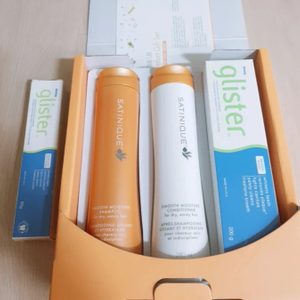 암웨이 퍼스널케어 컴포트 선물세트(치약+샴푸+컨디셔너)+치약(소)
