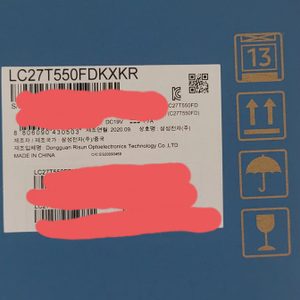 미개봉 모니터 삼성 27인치 커브드 모니터 팝니다