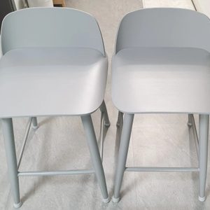 비야 아일랜드 식탁 의자 (회색, 편한 아일랜드 식탁의자)