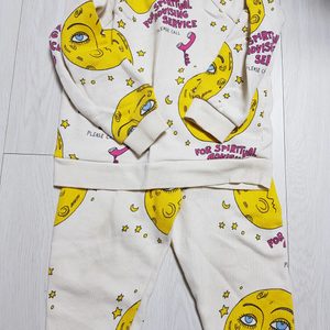 미니로디니 문 스웻셔츠 하의 세트
