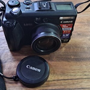 캐논 파워샷 G5 카메라 (canon PowerShaot G5)