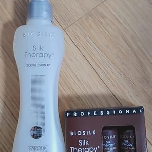 실크테라피 인퓨전 엑스피 올인원 케어 실크 미스트 150ml & 실크테라피 인리치드 액션 1통( 15ml×2개)