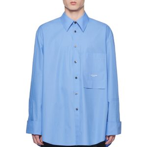 우영미 19ss 블루커프스 디테일 턴업셔츠