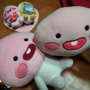 카카오프렌즈정품 어피치 리틀어피치 어피치인형 인형 어피치 바디필로우 라이언