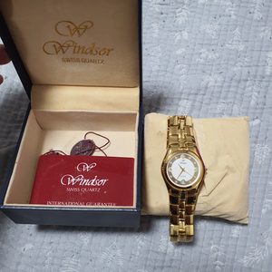 WINDSOR 시계 메탈시계 금장시계 윈저 시계