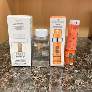 <새제품> 크리니크 아이디 드라마티컬리 디퍼런트 하이드레이팅 젤리 + 크리니크 아이디 액티브 카트리지 컨센트레이트