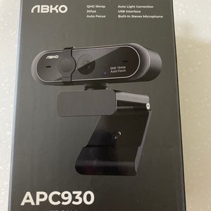 웹캠 앱코 apc930판매합니다(금일배송받고재판매)