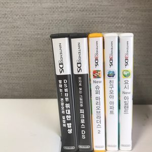 닌텐도 3ds 칩 팔아요(마리오2,친구모아 아파트,요시아일랜드,3ds용ds피크로스,위대한 밥상)