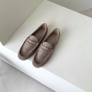 스웨이드 슈즈 / 스웨이드 로퍼 / 여성 단화 신발