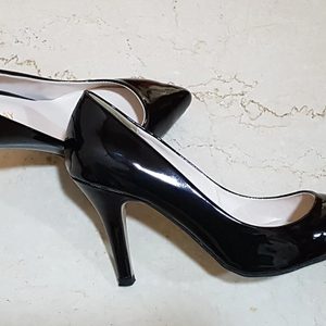 검은색 정장구두, 면접구두, 애나멜구두, 에나멜구두,검정구두, 235 구두, 기본구두, 결혼식장 갈때 구두
