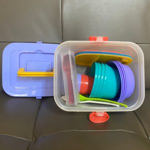 새상품)) 피크닉식기 어린이피크닉용품 캠핑용용품 피크닉세트 어린이밥그릇 어린이국그릇 어린이반찬그릇 / 에눌가능
