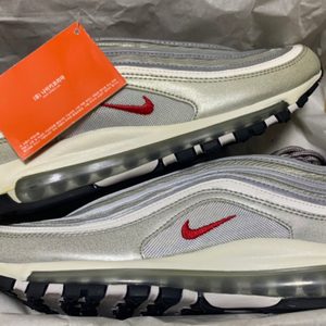 나코탭 AIRMAX 97 OG QS 275 에어맥스97 실버 미시착
