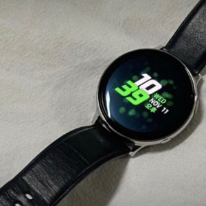 갤럭시 워치 액티브2 44mm 스테인리스 실버 자급제 판매합니다. (스마트워치)