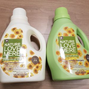 유아용 세제 아기세제 네이처 러브메레 세제랑 유연제