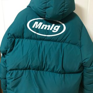 mmlg 에메랄드 패딩 점퍼 large