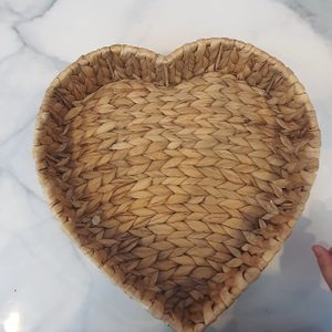 하트수납함 라탄수납함 인테리어수납함 라탄바구니/바구니/바구니라탄/하트