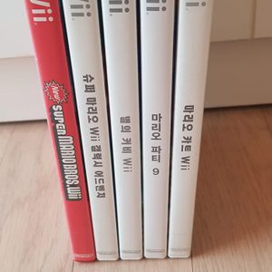 닌텐도위 게임CD-마리오카트, 마리오파티9,별의커비,슈퍼마리오브라더스,슈퍼마리오갤럭시어드밴처