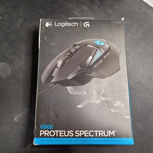 로지텍 G502 프로테우스 스펙트럼 유선 게이밍 마우스 (Logitech G502 Proteus Spectrum)