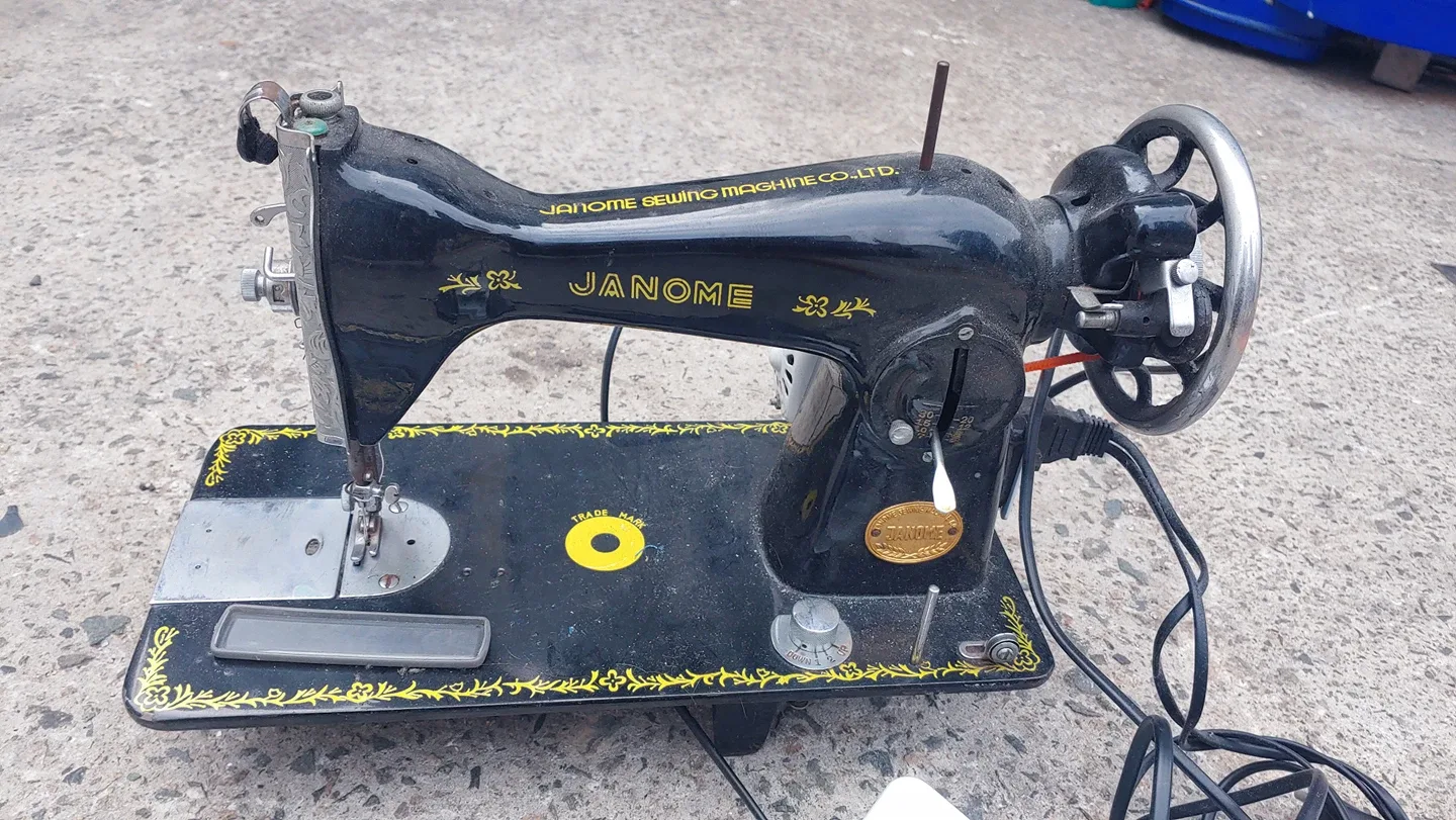 (중고미싱)명품JANOME(자노메)가정용엔틱미싱