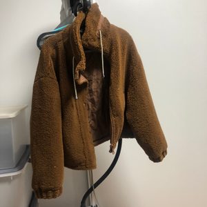 ZARA , 자라 , 점퍼 , 크롭점퍼 , 겨울점퍼 , 양털점퍼