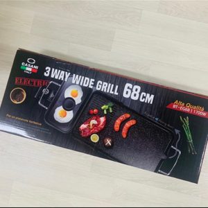 (미개봉새상품)까사니 전기그릴 68cm 전골,그릴,바베큐 동시가능