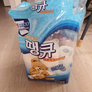 땡큐 두루마리휴지 개봉품/강아지 배변처리 휴지.저렴이휴지