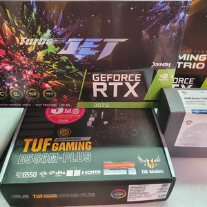 5600x 아수스터프게이밍플러스 b550m 3060ti슈젯
