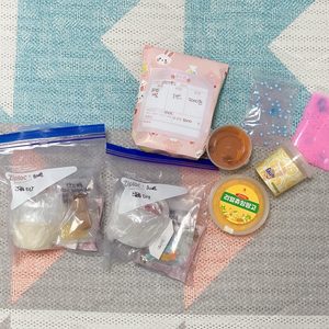 그동안 개별판매 했던 슬라임 재료들 총집합 해서 판매합니다 / 그외의 슬라임들도 있어요 ~