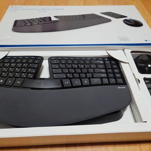 마이크로소프트 Microsoft 스컬프트 인체공학 키보드 마우스 세트