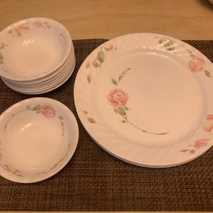 코렐 접시 (대 4p / 앞접시 8p) 팝니다 코렐 그릇