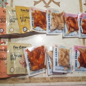 아임닭 큐브/맘스터치 맘닭 닭가슴살 일괄판매